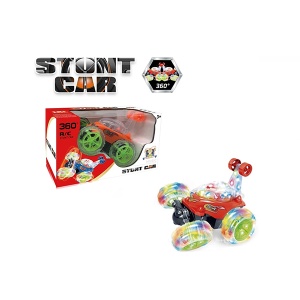 Auto na daljinsku kontrolu Stunt Car 360 54100 crveni