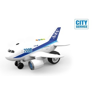 Avion Airbus B sa zvukom i svetlom City Service 42926