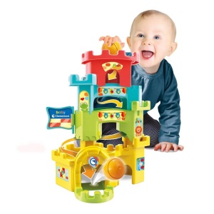 Baby tobogan zamak sa lopticom Clementoni 1042967 - Img 3