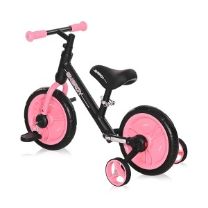 Balans Bicikl Energy 2u1 Black and Pink Lorelli 10050480005 - Img 3