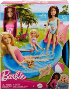 Barbie lutka na bazenu Letnji bazen set HRJ74 - Img 5