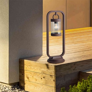 Baštenska lampa stub Sambesi senzor 1xE27 Trio Lighting 504160124 - Img 2