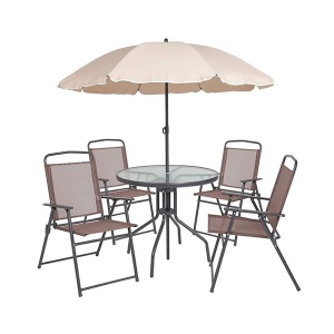 Baštenski set Mia 6/1 braon Nexsas TR124724