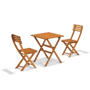 Baštenski sto set Bistro drveni 35444