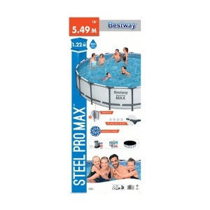 metalni bazen sa kompletnom opremom 549x122cm Bestway