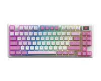Bežična mehanička gejmerska tastatura MSI Forge GK600 TKL White Violet US
