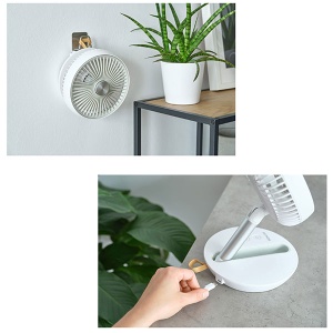 Bežični stoni ventilator SFE 0773WH AKU Sencor 41016922 - Img 4