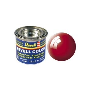 Boja sjajna srednje crvena REVELL RV32131/3704