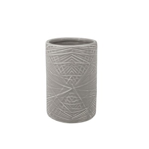 Čaša za četkice Raffia siva kamen AWD 02191607