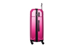 Čvrsti kofer sa točkićima Enova Capri ABS 36x54,5x20,5cm roze - Img 4