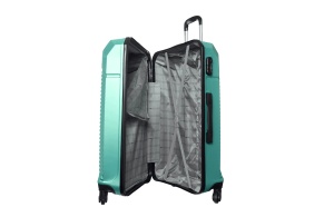 Čvrsti kofer sa točkićima Enova Capri ABS 55cm zelena - Img 4
