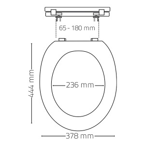 Daska za WC Duroplast Soft-close Philadelphia bela Ridder 02111101 - Img 2