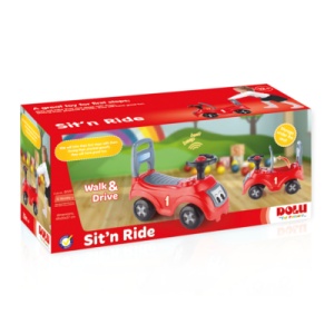 Dečija guralica Auto sivo crvena 48 × 21 × 19 cm - Img 3