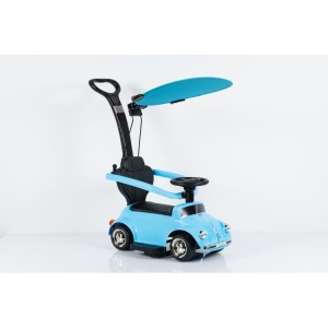 Dečiji Automobil na Guranje Beetle Push 3in1 Plavi