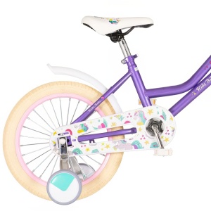 Dečiji bicikl 16in 9in 105-125cm ljubičasti X-bike Unicorn 1416205 - Img 3