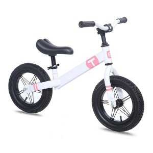 Dečiji bicikl guralica Balance 12 bela/roza 540204