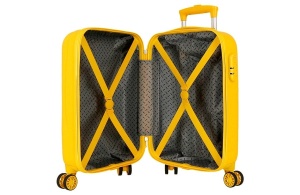 Dečiji Kofer Roll Road Happy Pets ABS 33x50x20cm 33L žuta - Img 4