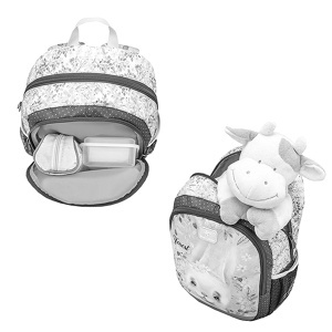Dečiji ranac Belmil Kiddy Plus 305-4/A Unicorn purple 33x23x13cm - Img 4