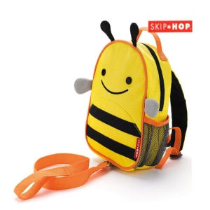 Dečiji ranac sa sigurnosnim pojasom - pčela Skip Hop zoo 212205