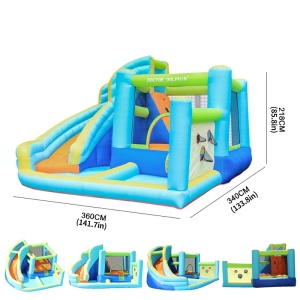 Dečiji Vodeni Park Tobogan i Igraonica na naduvavanje model 73003 - Img 4