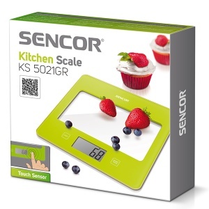 Digitalna kuhinjska vaga 5 kg zelena SKS 5021GR Sencor APA00642 - Img 3