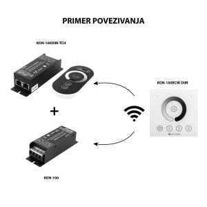 Dodatni dimer za led trake 300W KON-100 - Img 4