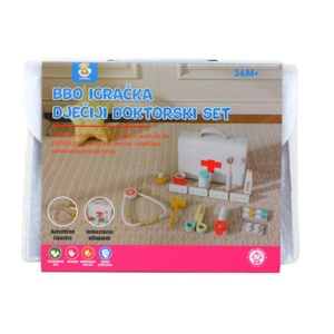 Drvena igračka Doktor set BBO BL-21025