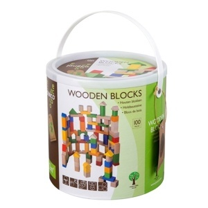 Drvene kocke 100kom Joueco 28570