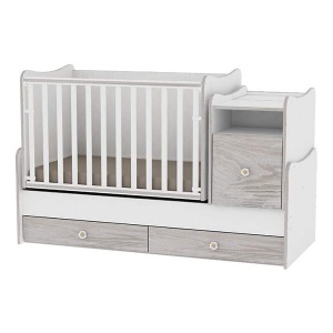 Drveni krevetac Trend Plus Colour White Artwood Lorelli 10150400030