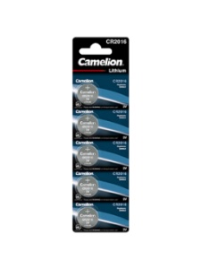 Dugmasta baterija Litijumska Camelion CR2016 set 5 komada