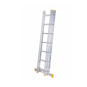 Dvostrane merdevine Aluminijumske 3x9 gazišta 5,1m Bomber 077099 - Img 3