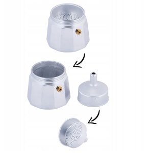 Džezva za espresso 150 ml Kamille 2500 - Img 2