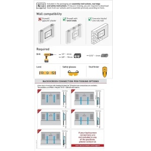 E202+.B LCD TV zidni nosač do 43 inča - Img 4