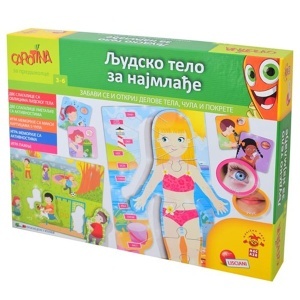 Edukativna igra Ljudsko Telo Za Najmlađe Carotina 39275