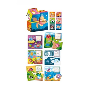 Edukativna igračka za bebe kocke i logika Lisciani 52188 - Img 2