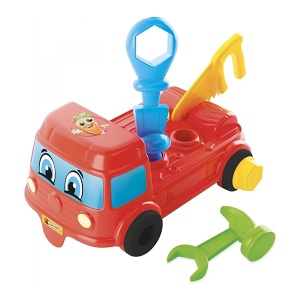 Edukativni set za bebe kamion sa alatom Carotina 57452 - Img 2
