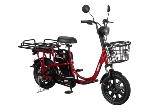 Električni bicikl 48V 12Ah crveni Veneco Uno Cargo 1300164