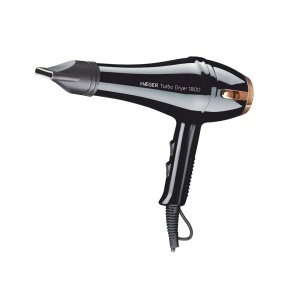 Fen za kosu sa difuzerom za lokne 1800W crni Haeger HEHD-180.013A