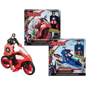 Figura sa vozilom Titan Hero Series MARVEL Avengers B0431 / 32885