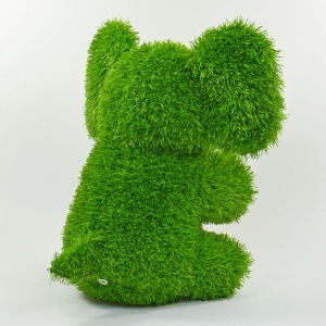 Figura slonče od veštačke trave 35 cm Aniplants 53257 - Img 3