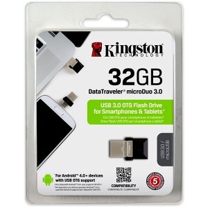 Fleš pen 32GB, DT microDuo USB 3.0 OTG Kingston DTDUO3/32GB - Img 4