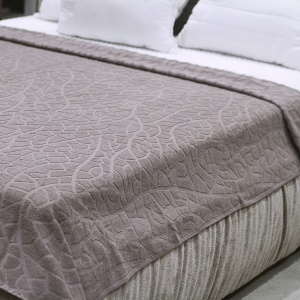 Frotir prekrivač Stone 200x210 opal siva 025702