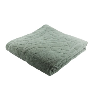 Frotir prekrivač Stone 200x210 tamno zelena 024540 - Img 2