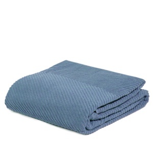 Frotir prekrivač Zig Zag Grande 145x200 teget 024675