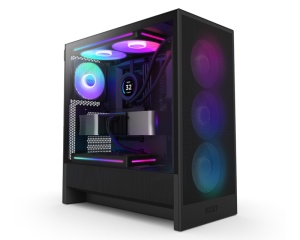 Gejming kućište NZXT H5 Flow RGB crno (Mid Tower) - Img 4