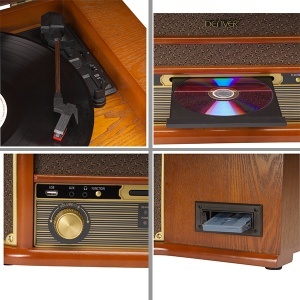 Gramofon Muzički centar MRD-51 Denver 30726 - Img 2