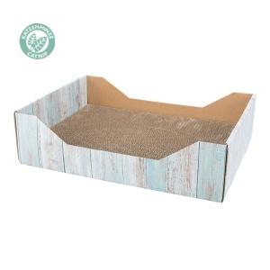Grebalica ležaljka za mačke kartonska 45x12x33cm Trixie 48013