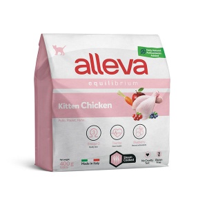 Hrana za mačiće Piletina 400gr Kitten Equilibrium Alleva ALP61011