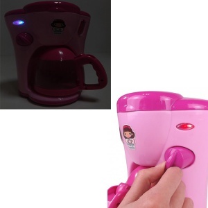 Igračka aparat za kafu sa svetlom roze 024588 - Img 2