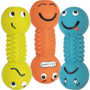 Igračka smiley teg latex 19cm